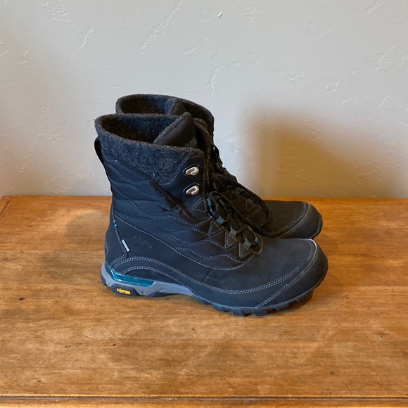 Ahnu Shoes Ahnu Waterproof Black Hiking Boots Size 8 2 Poshmark